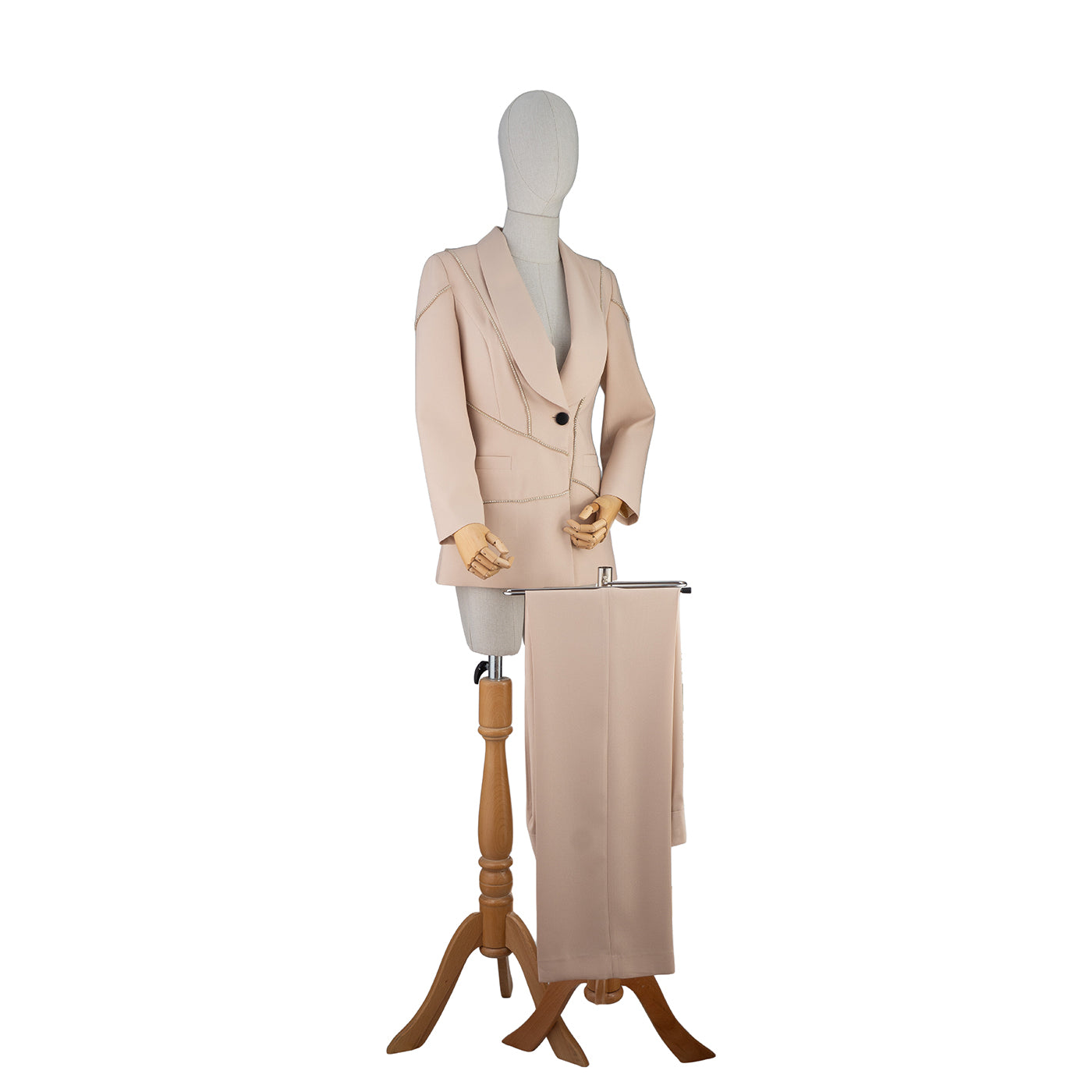 Elegant Women's Beige Suit – Perfect for Office &amp; Formal Occasions
