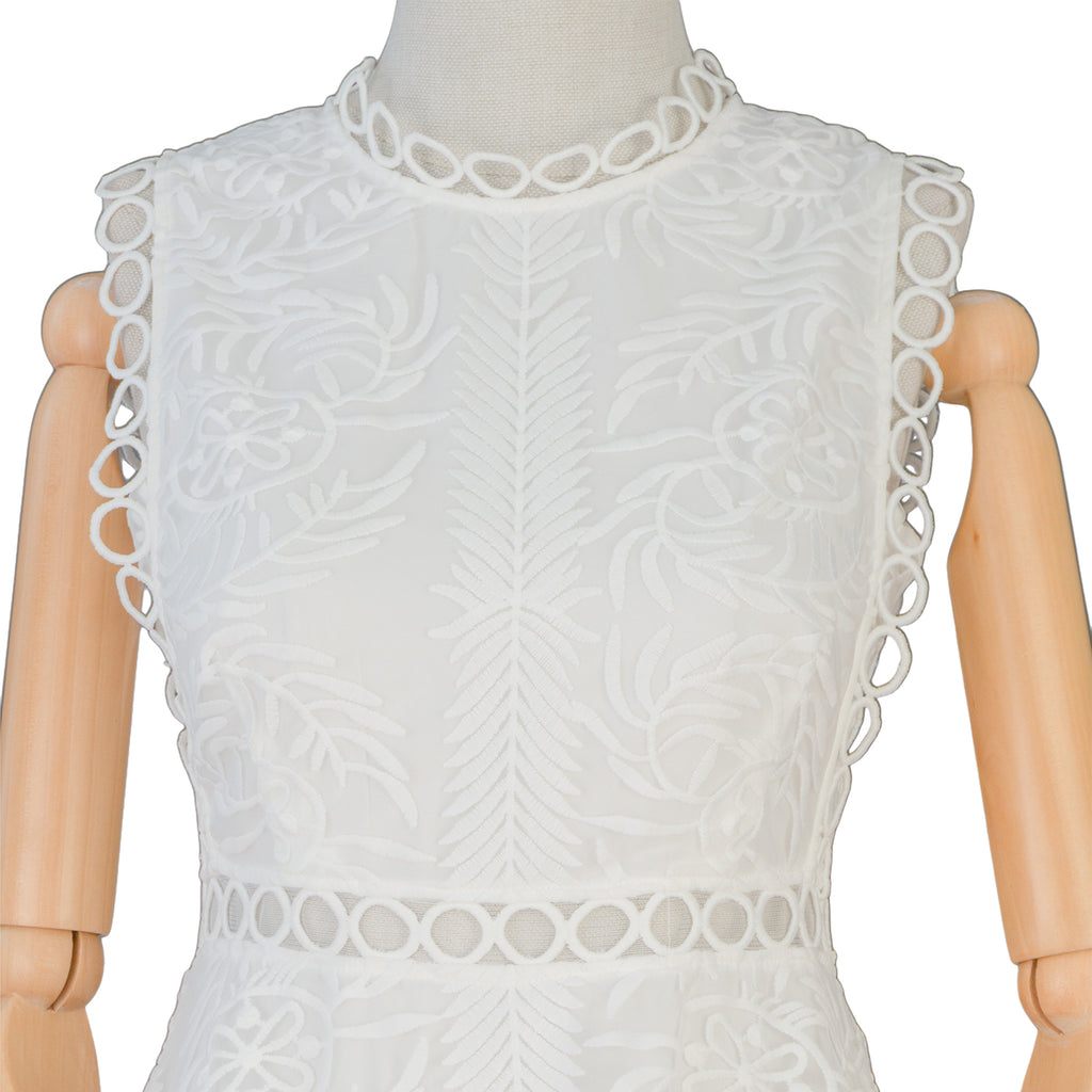 White Tiered Lace Maxi Dress – Fresh, Light &amp; Graceful