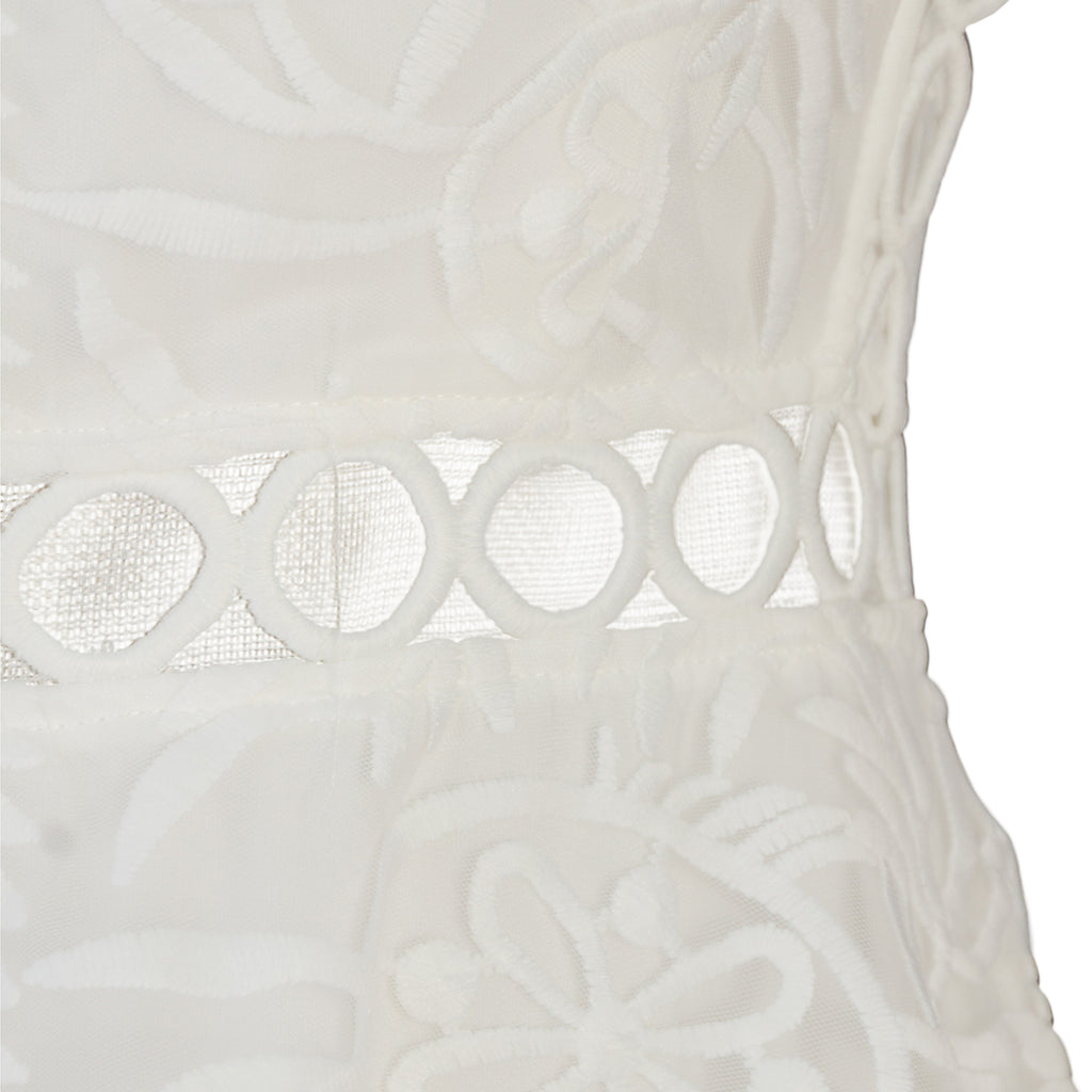 White Tiered Lace Maxi Dress – Fresh, Light &amp; Graceful