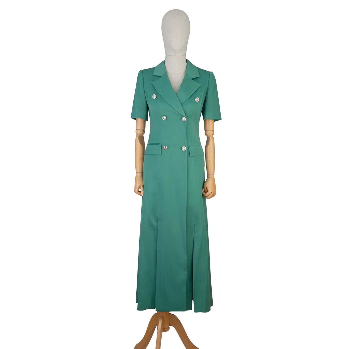 Green Maxi Blazer Dress – Timeless Shape in a Fresh Hue