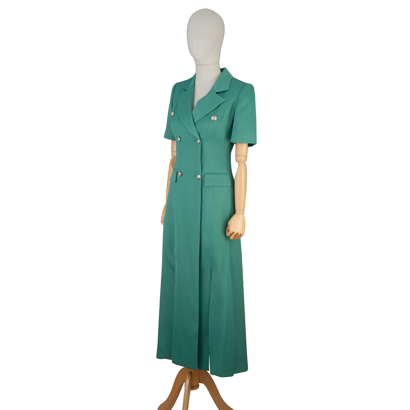 Green Maxi Blazer Dress – Timeless Shape in a Fresh Hue