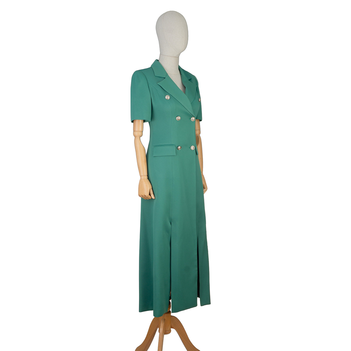 Green Maxi Blazer Dress – Timeless Shape in a Fresh Hue