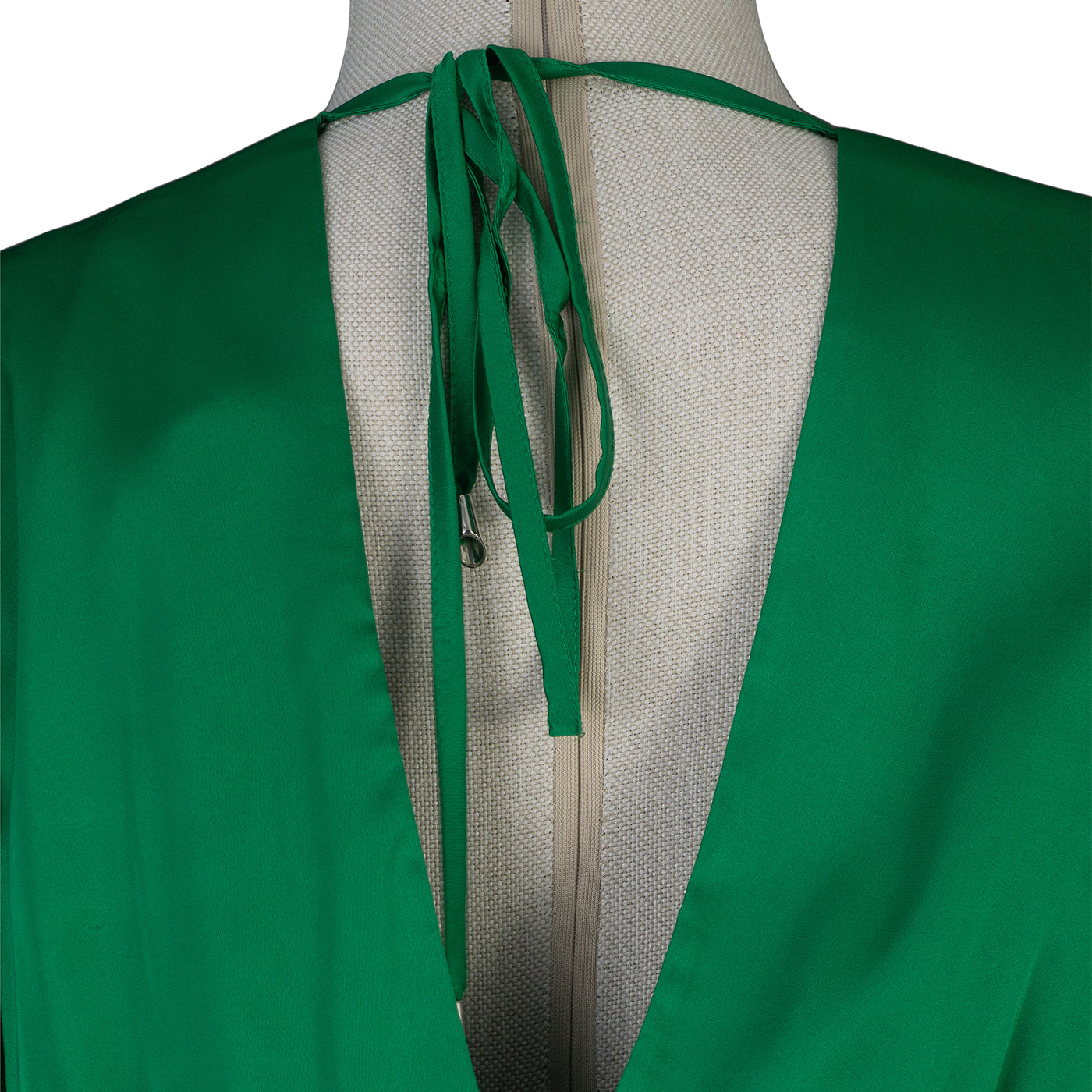 Green Wrap Maxi Dress – Elegance & Comfort