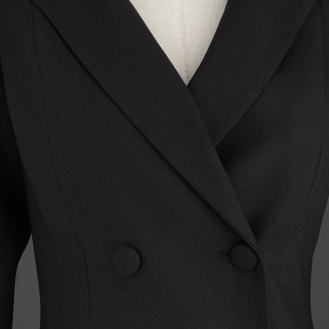 Black & White Pleated Blazer Dress – Sharp Elegance with a Twist