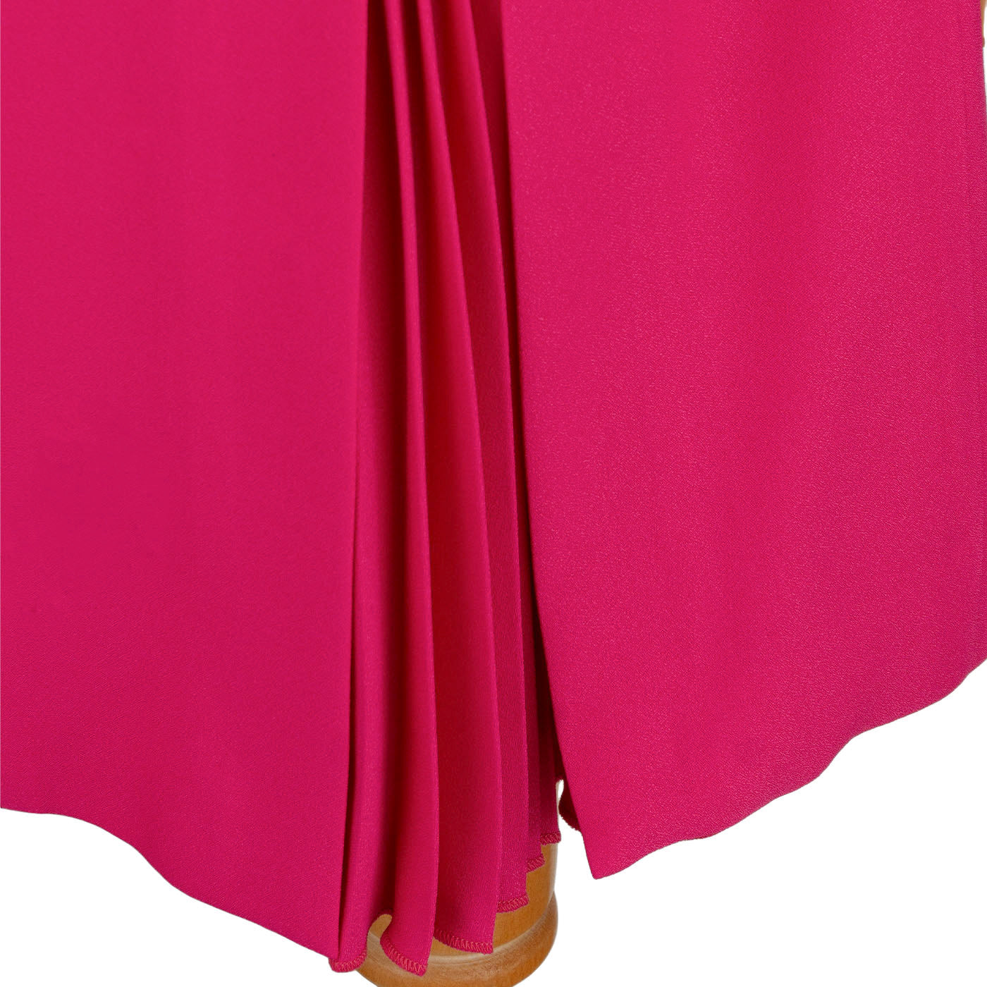 Fuchsia Pleated Blazer Dress – Power & Grace in Every Detail