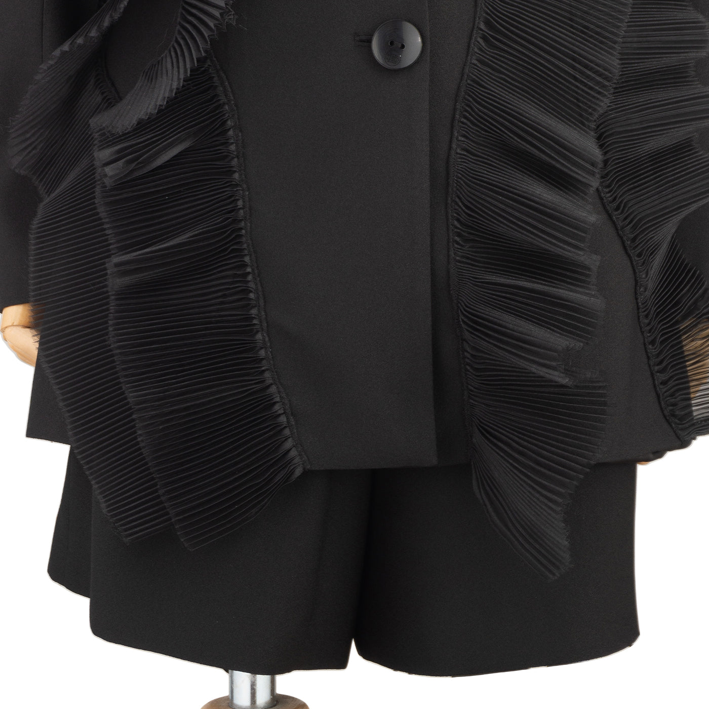 Women's Suit with Decorative Ruffles — Elegance in Motion
