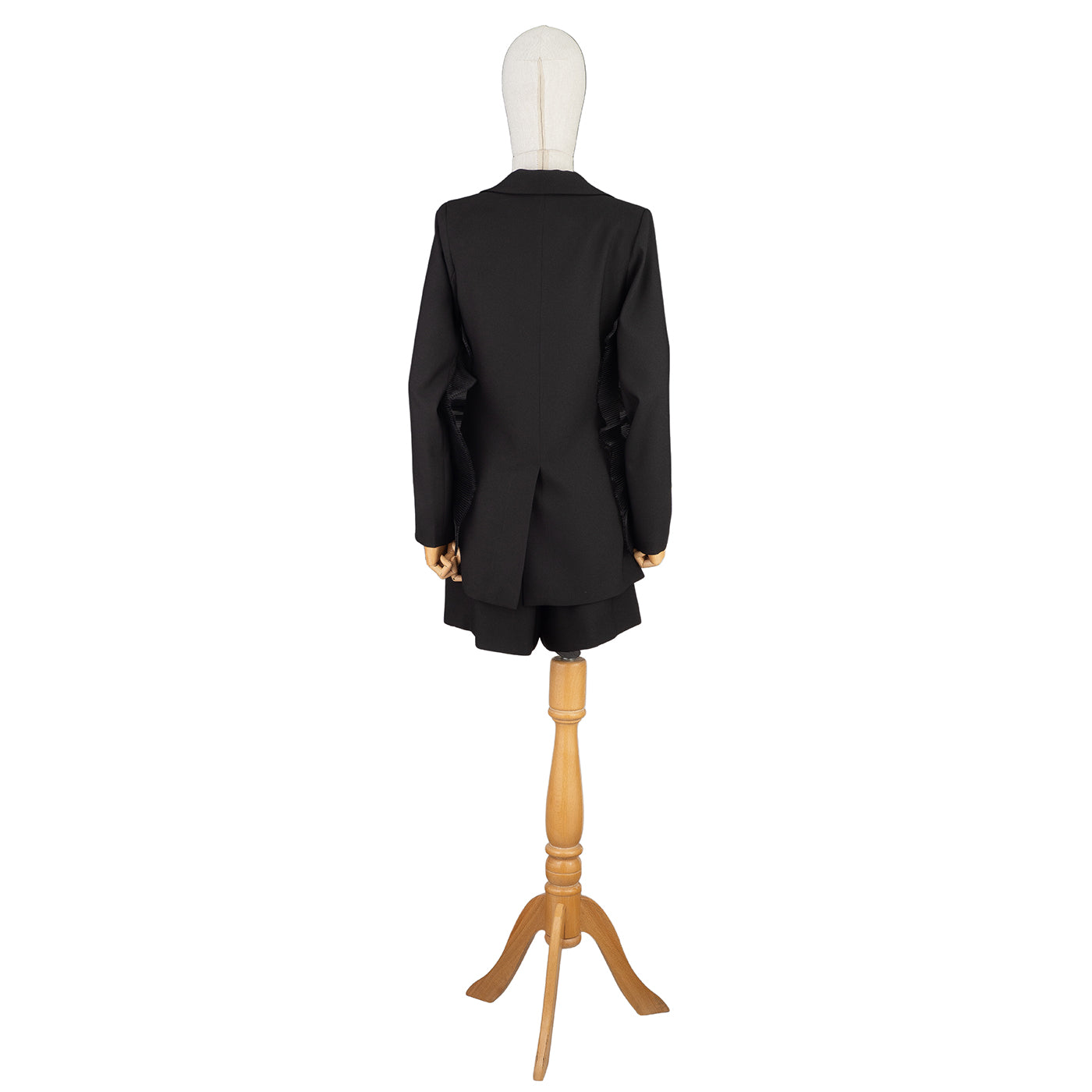 Women's Suit with Decorative Ruffles — Elegance in Motion