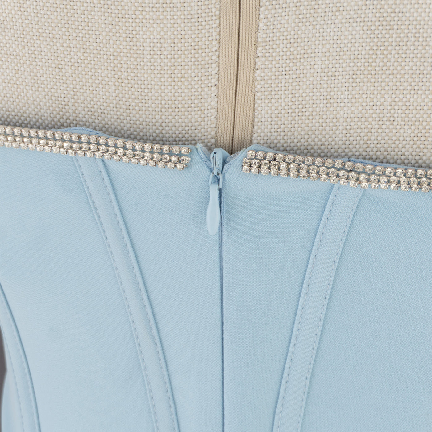 Strapless Corset-Inspired Mini Dress — Grace Meets Confidence