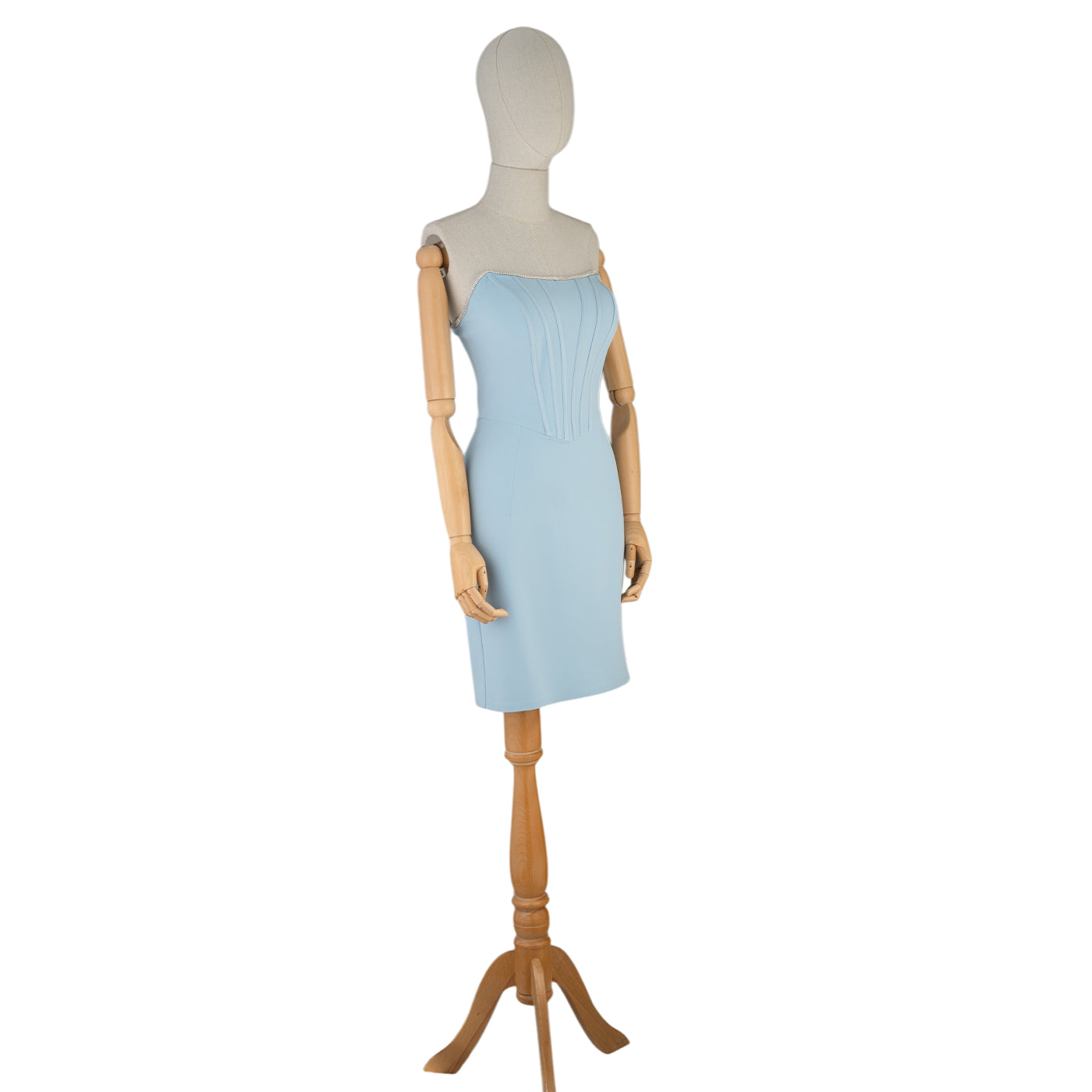 Strapless Corset-Inspired Mini Dress — Grace Meets Confidence