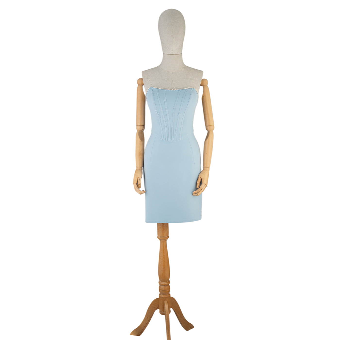 Strapless Corset-Inspired Mini Dress — Grace Meets Confidence