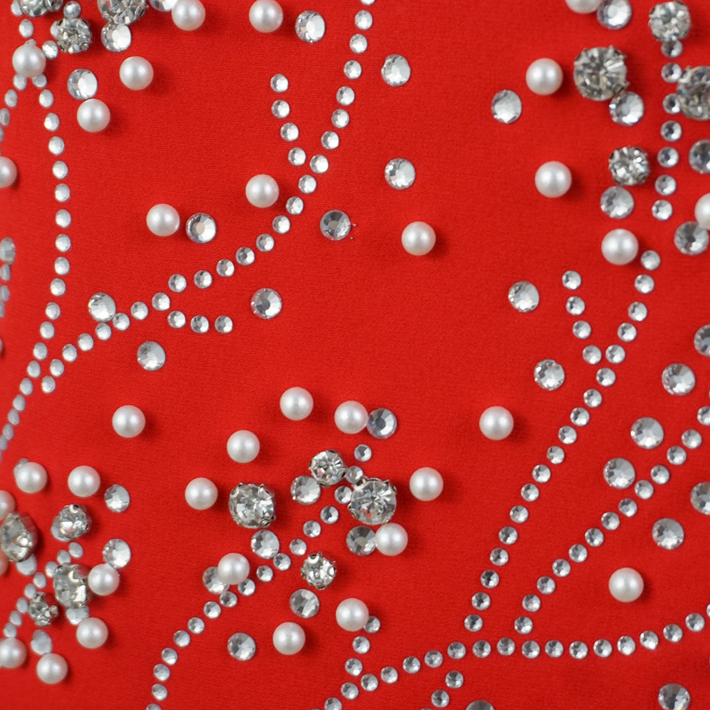 Red Embroidered Blazer Dress – Bold and Elegant Statement