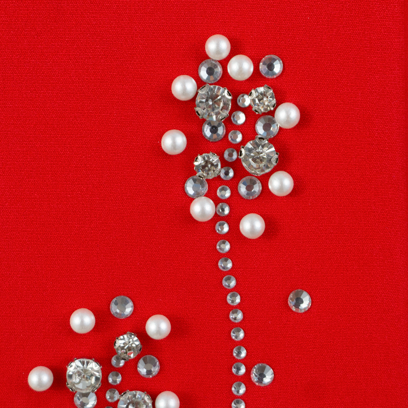 Red Embroidered Blazer Dress – Bold and Elegant Statement