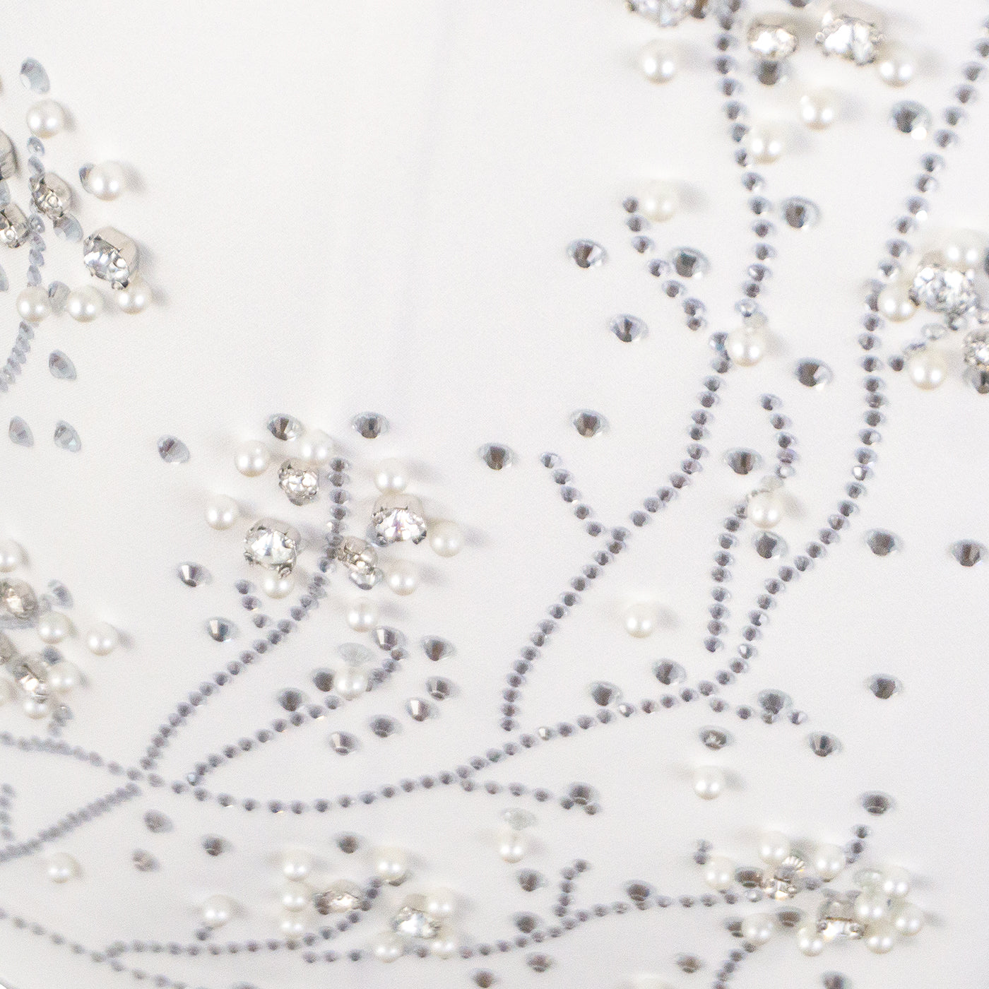 π€ White Embroidered Blazer Dress with Rhinestones