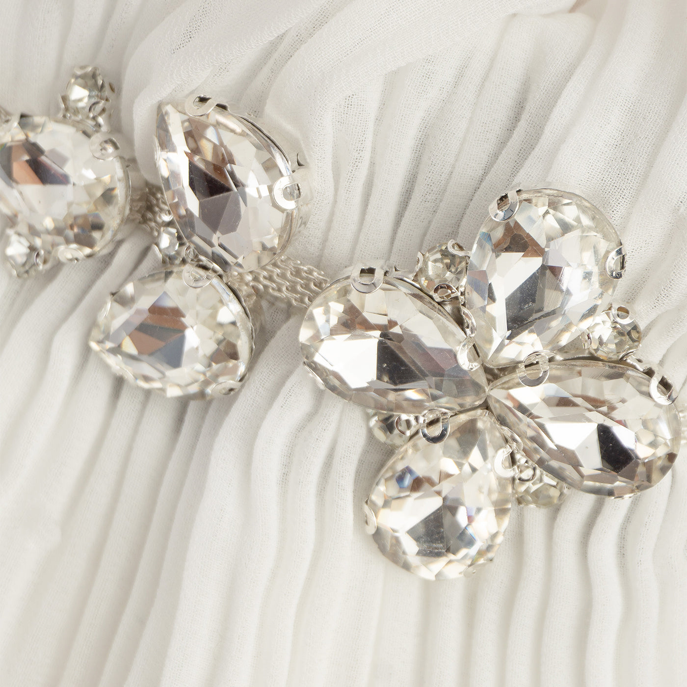 Black Dress with White Sculptural Sleeves