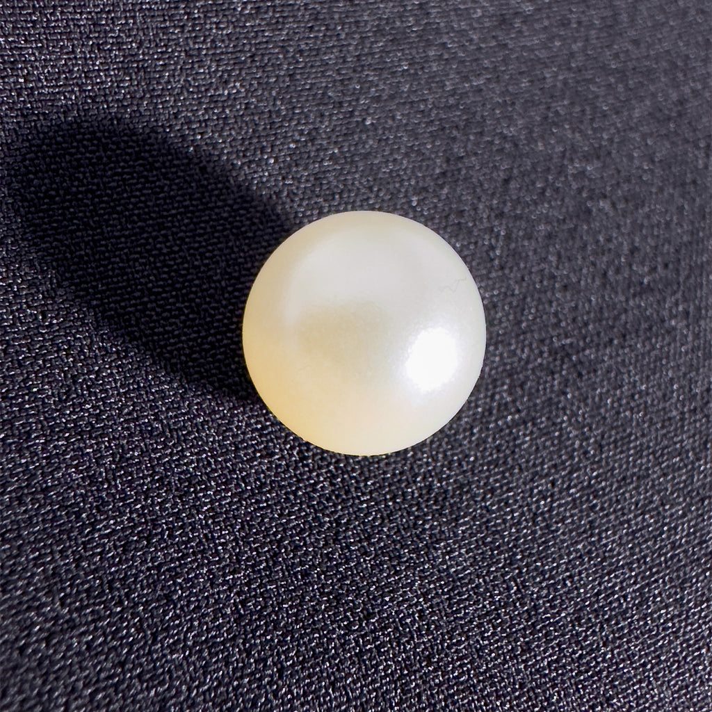 Black Mini Dress with White Floral Embroidery and Pearls