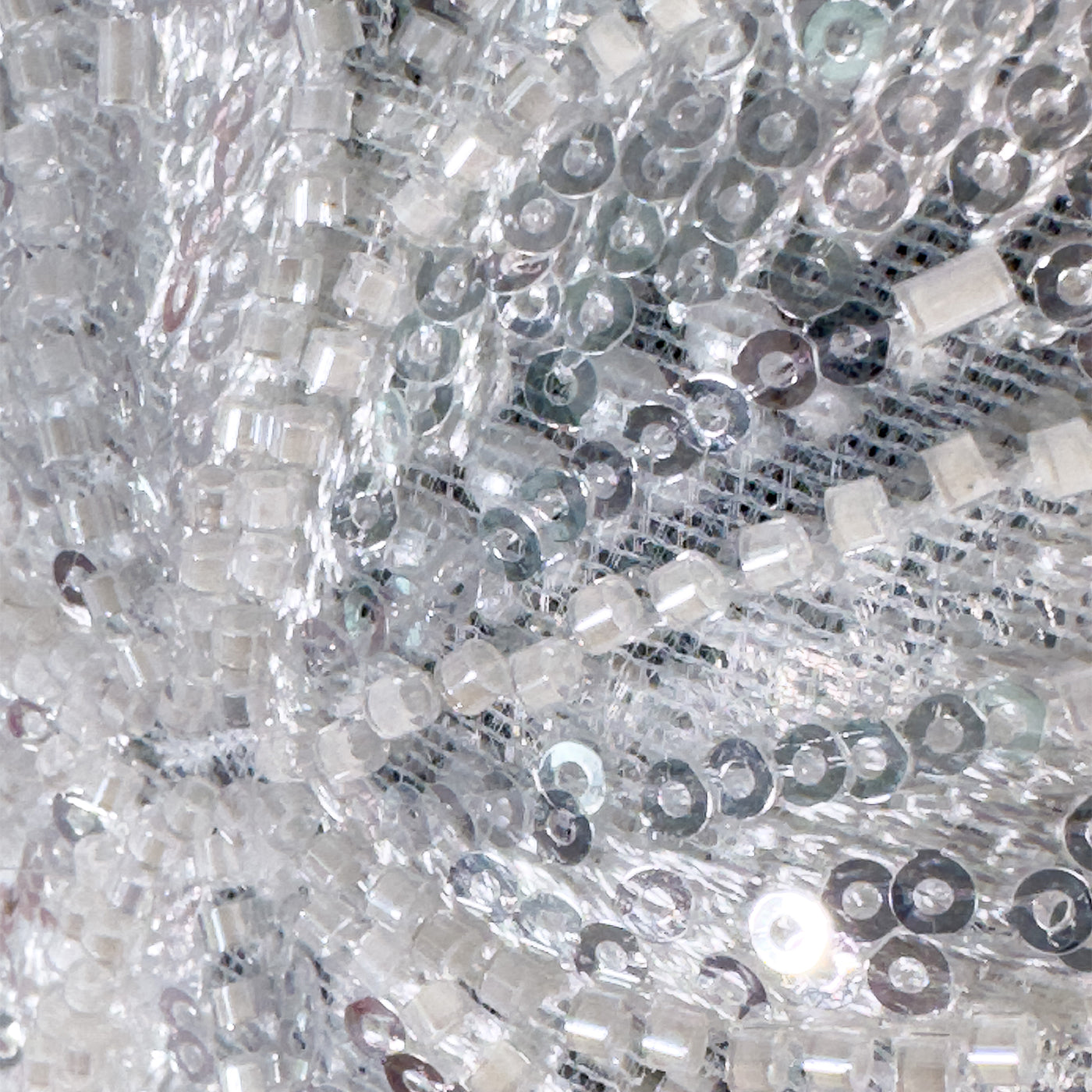 Black Mini Dress with White Floral Embroidery and Pearls