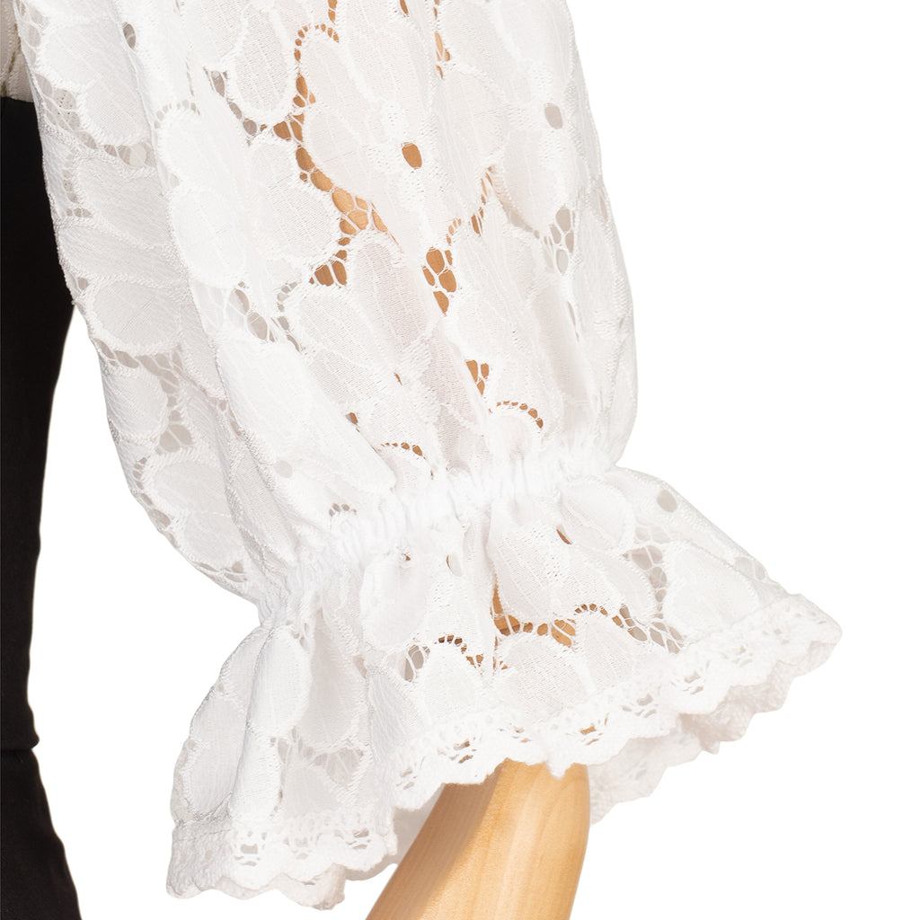 Dress with Contrast Corset and Lace