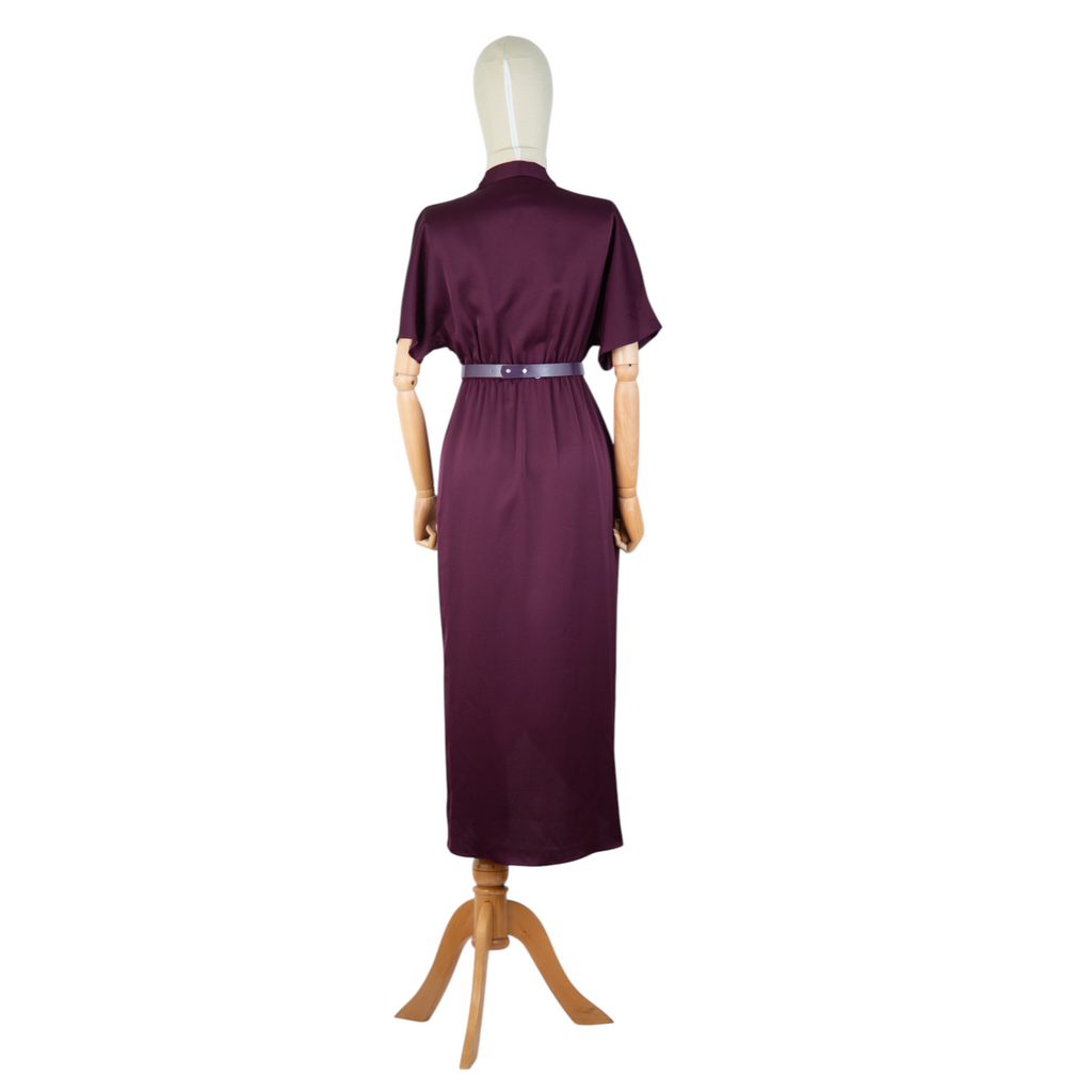 Plum Grace Midi Dress