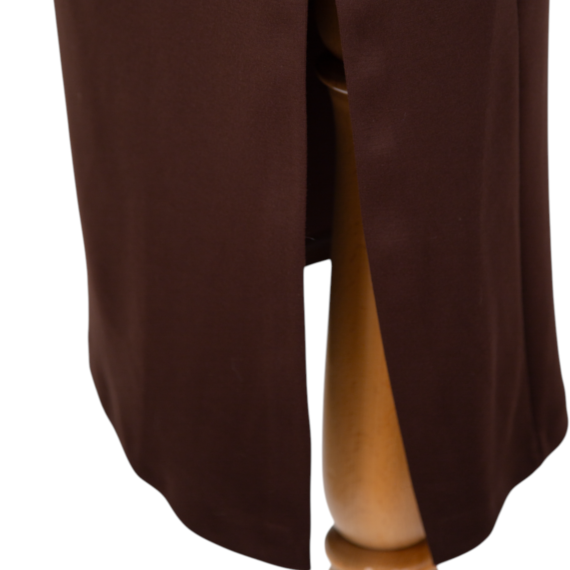 Chocolate Draped Midi Dress