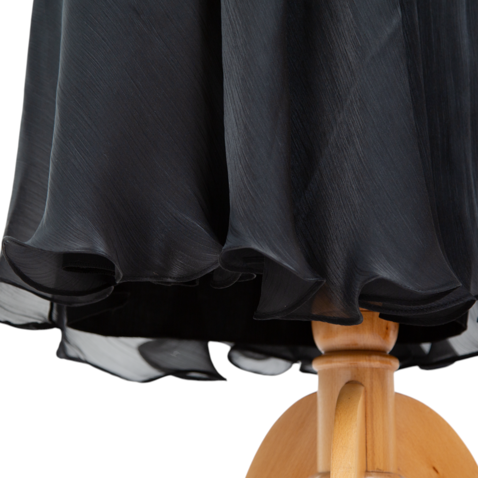 Black Chiffon Grace Dress