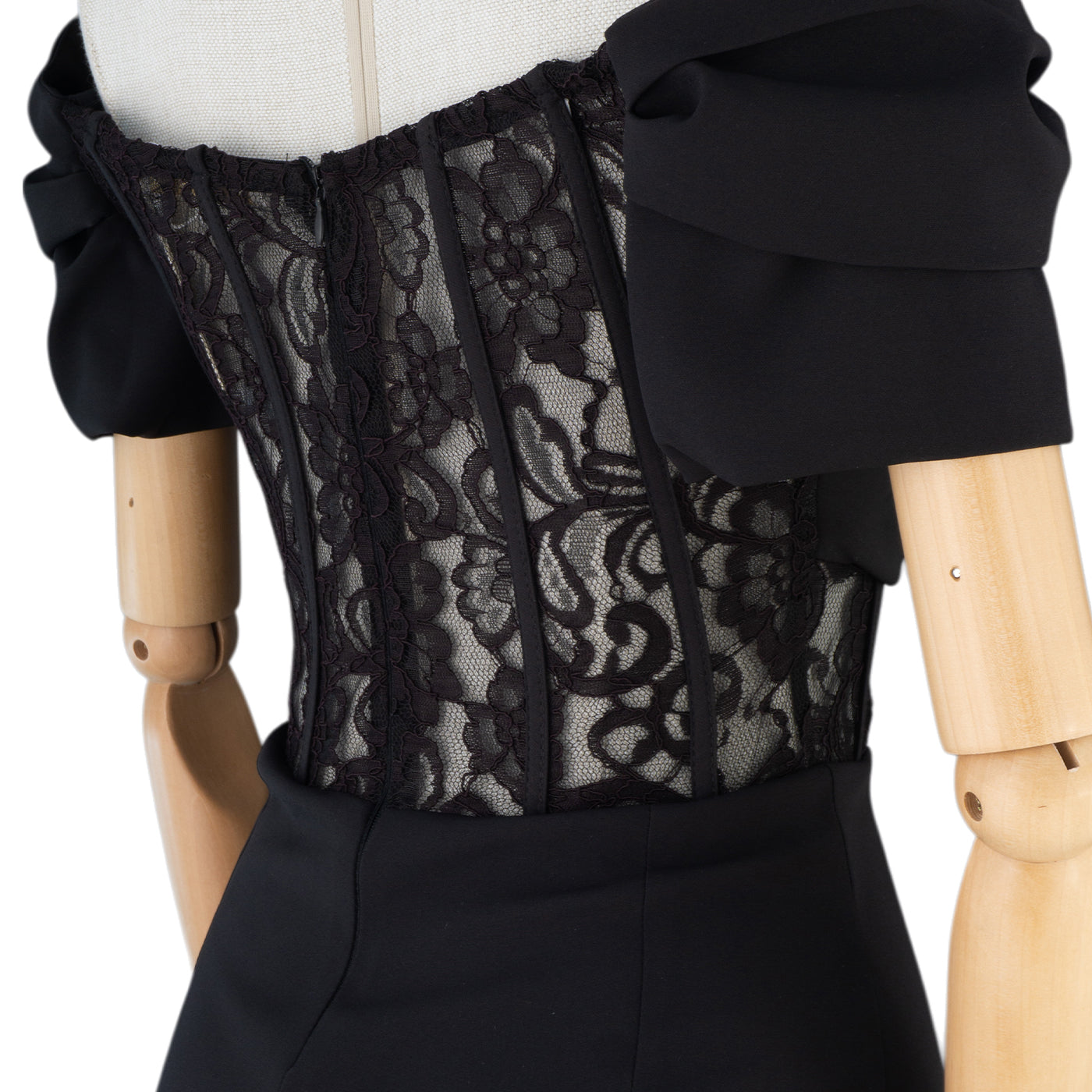 Off-Shoulder Lace Bodycon Dress