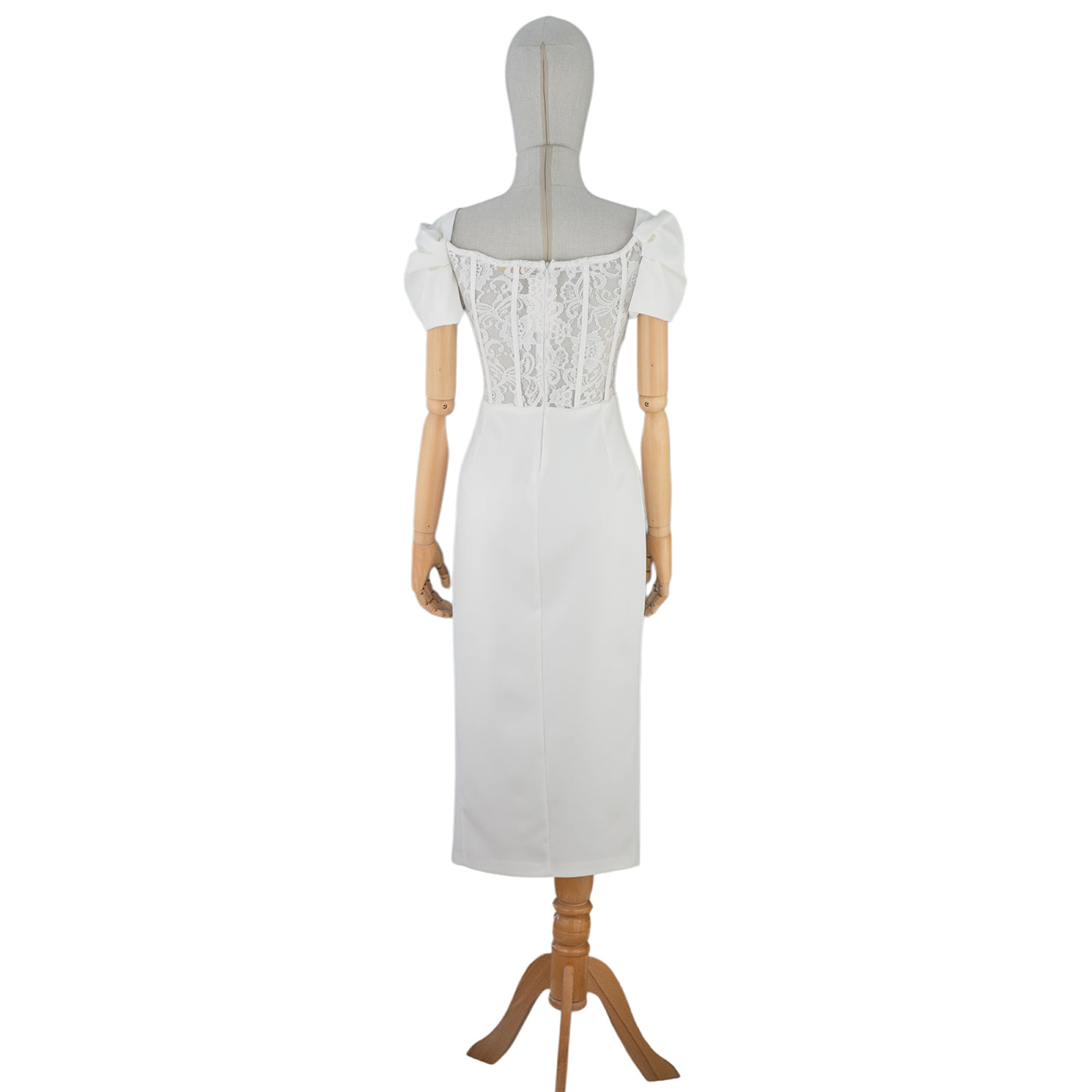 Off-Shoulder Lace Dress – Timeless Elegance