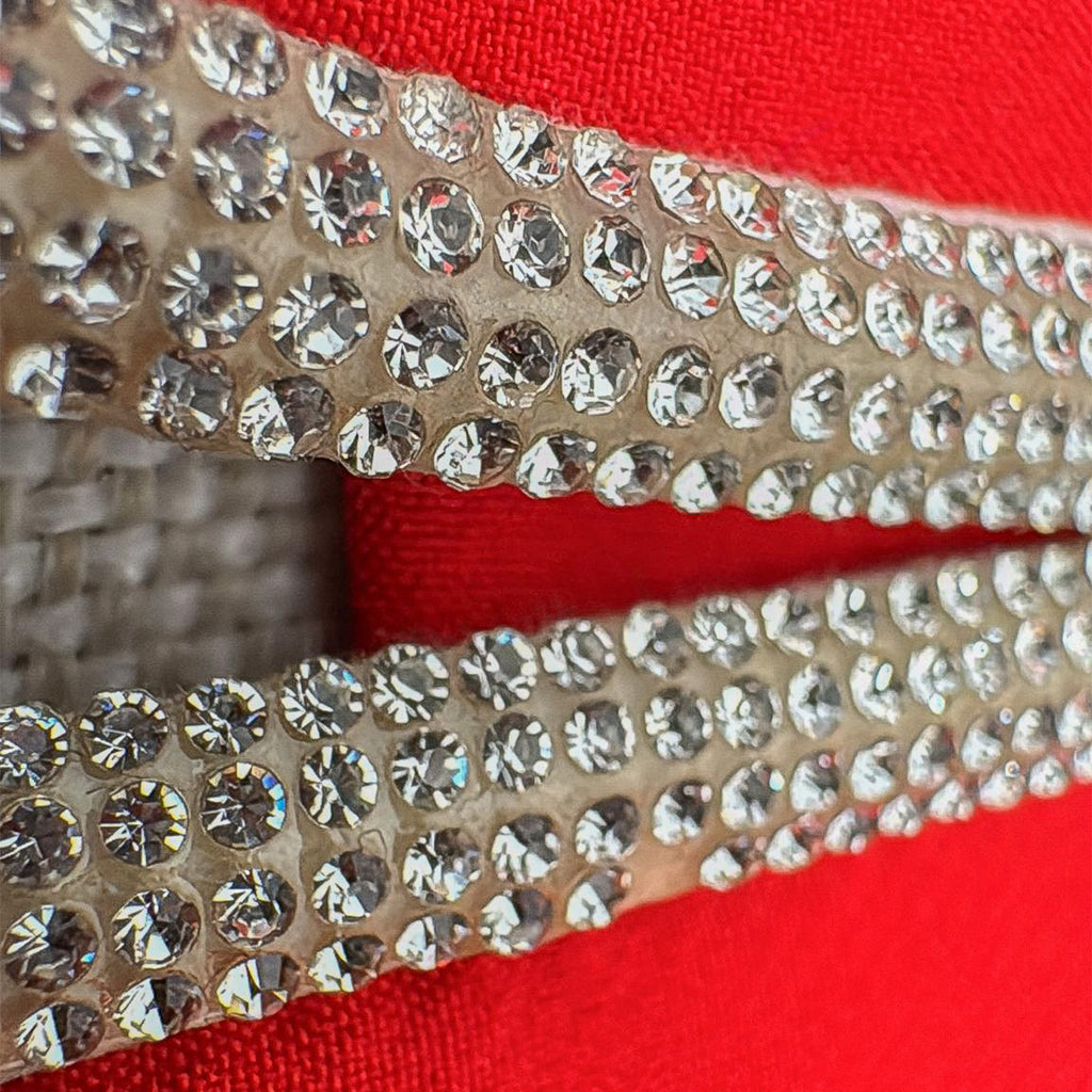 Red One-Shoulder Cutout Bodycon Midi Dress