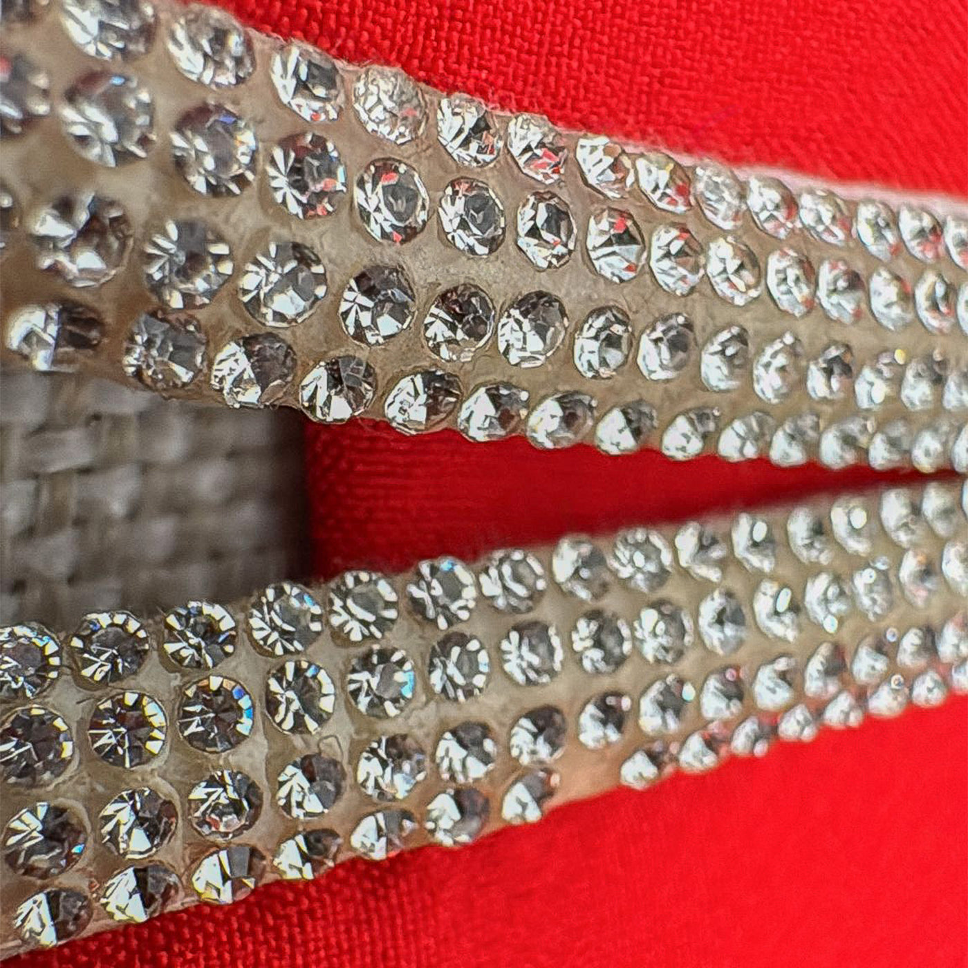 Red One-Shoulder Cutout Bodycon Midi Dress